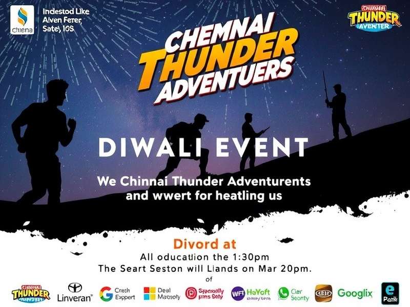 Diwali Festival Event in Chennai Thunder Adventurers Chennai Thunder Adventurers Diwali Event